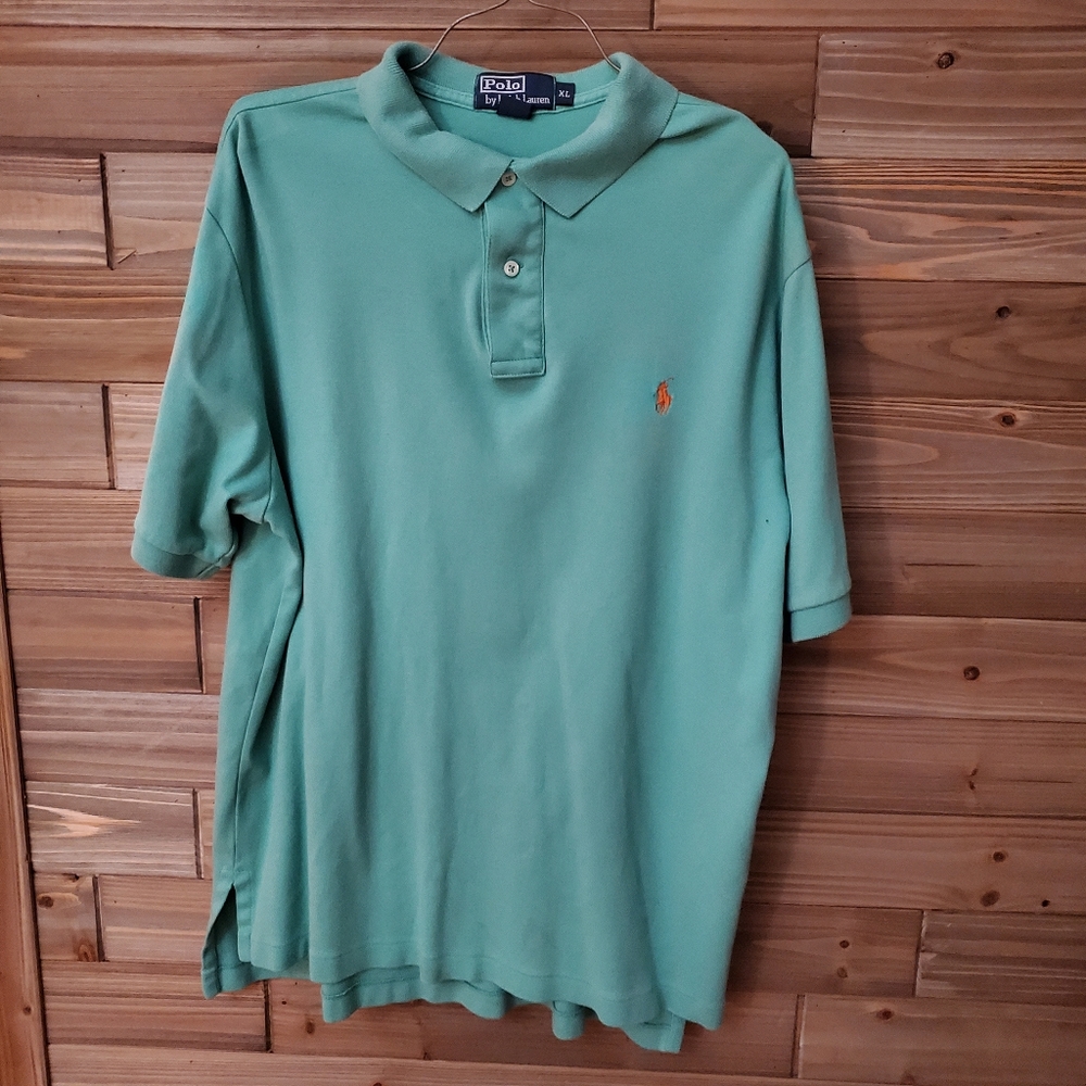 Men's XL Polo Ralph Lauren SS Shirt (Lime Green)